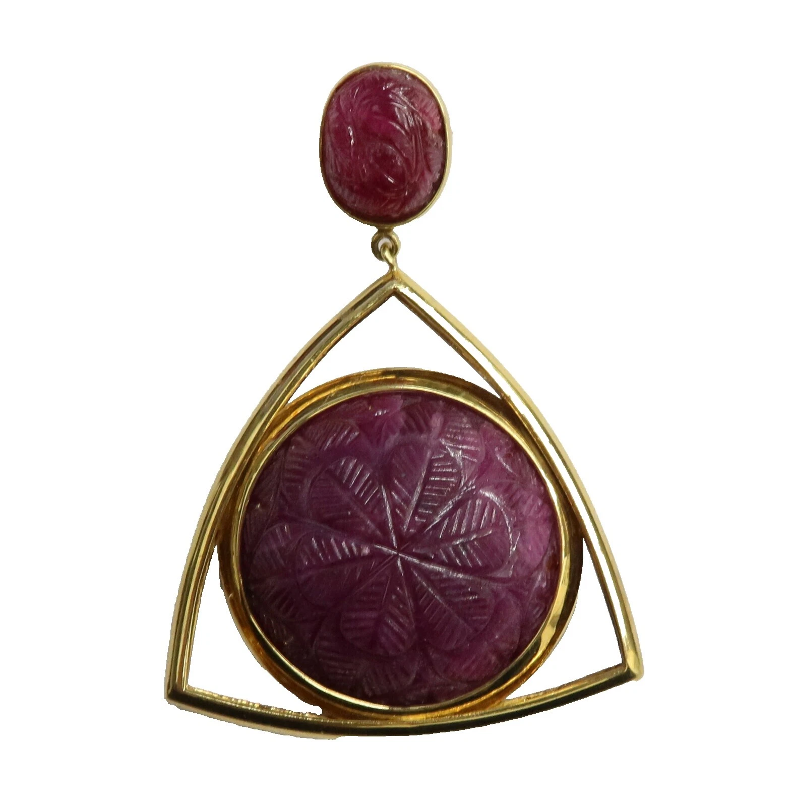 Collares y colgantes De moda Rubí de esmalte