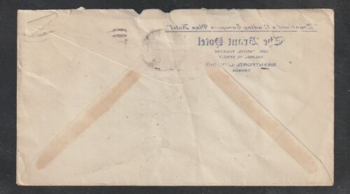 Advertising Cover Brantford Ontario The Brant Hotel Circa 1934 - Picture 3 of 3