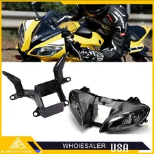 Front Headlight + Upper Fairing Stay Bracket For Yamaha YZF R6 YZF-R6 2008-2016