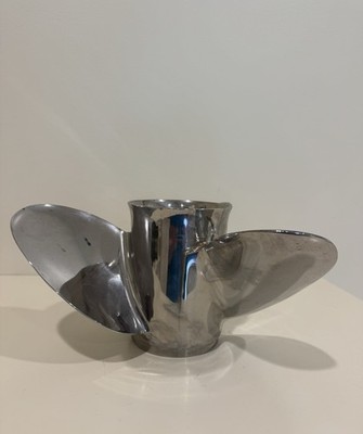 Turbo 14 1/2 x 24 LH Stainless Steel Boat Propeller 3 Blade Mercury MerCruiser