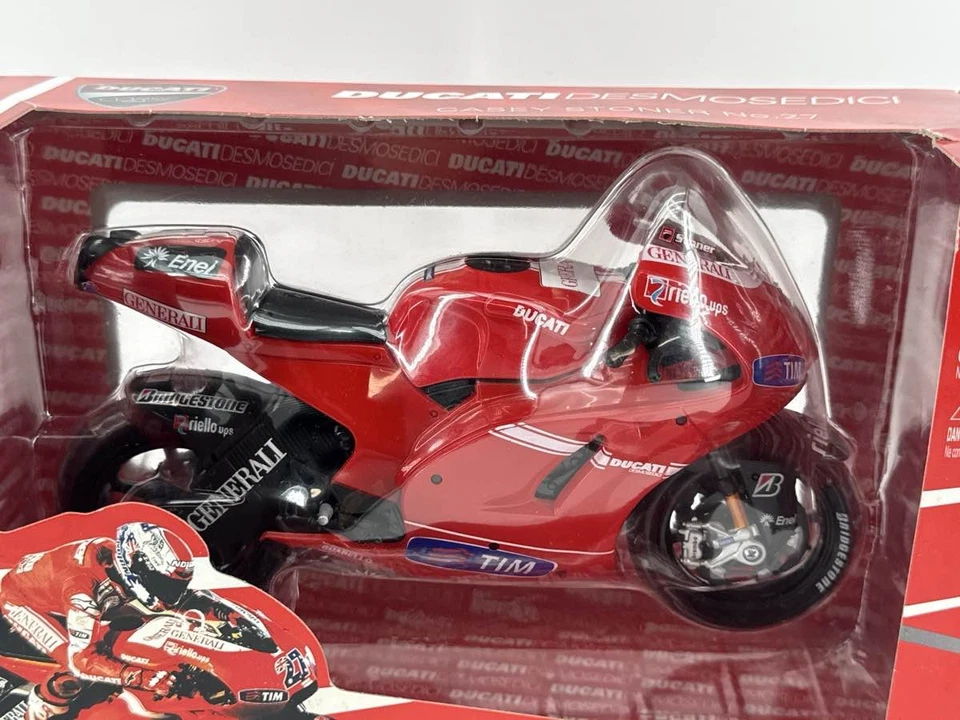 Maisto 1:10 Ducati Desmosedici Casey Stoner No27 литой велосипед MotoGP 31185 - Изображение 2 из 4