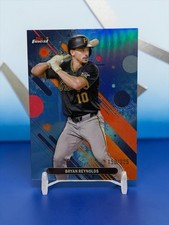 2025 Topps Finest - Common Bryan Reynolds #42 Sky Blue Refractor /325