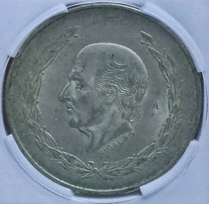 1953 Mexico Silver 5 Pesos 🇲🇽 - BB030