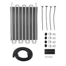 8 Row Remote Transmission Oil Cooler Universal Aluminum Radiator Converter Kit 8 Row Remote Transmission Oil Cooler Universal Aluminum Radiator Converter Kit