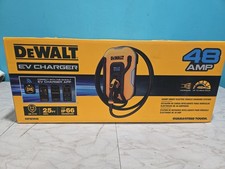 DEWALT Level 2 EV Charger 48A 240V 11.5kW Wall Mount 25ft Cable Weatherproof