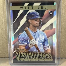 2022 Bowman's Best - Bowman Masterpieces Bobby Witt Jr. #BM-3 (RC)