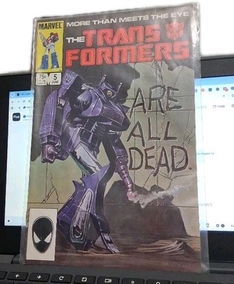 The Transformers #5 (Marvel Comics June 1985)