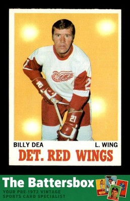 1970 Topps #30 Billy Dea   NM/NM+ X3750151