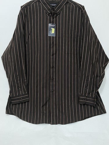 Roundtree & Yorke TravelSMART Men's Short Sleeve Button-Down Shirt Non Iron Regular Sizes Small Apple Butter 531 Roundtree & Yorke TravelSMART Men's Short Sleeve Button-Down Shirt Non Iron Regular Sizes Small Apple Butter 531