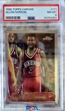 1996-97 Topps Chrome - Allen Iverson #171 (RC)