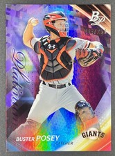2017 Bowman Platinum - Buster Posey #96 Purple /250