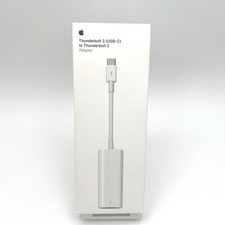 Genuine Apple Thunderbolt 3 USB-C to Thunderbolt 2 Adapter White MMEL2AM/A