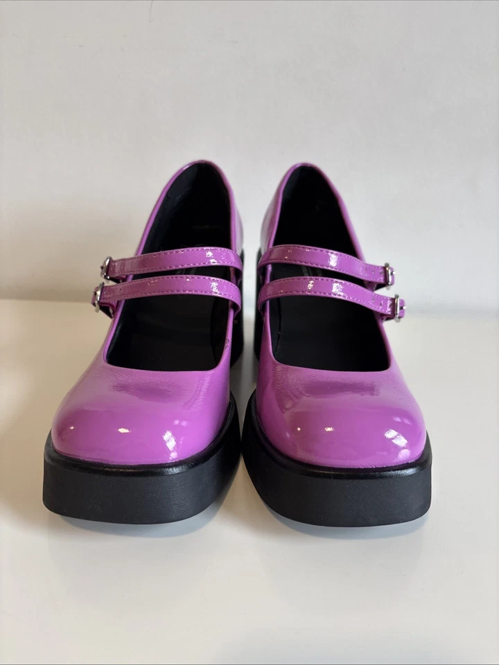 👠 Call It Spring Vegan Monroe Mary Jane Pumps US 7 / EUR 37.5 – Great Condition - Image 3 of 4