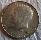 1967 Kennedy Half dollar 40% Silver Circulated***