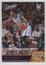 2016-17 Panini Prestige Rookies Bonus Shots Red 34/75 Malik Beasley #168 1u6