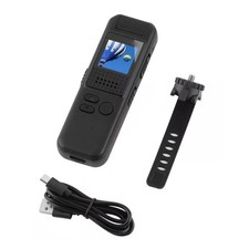 1PC 1080P HD Mini Camera W/0.9" LCD Screen 180 Rotatable Lens 3-4H Duration