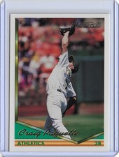 1994 Topps Gold - No. 46 - Craig Paquette - Oakland Athletics