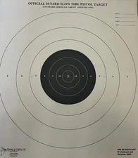 B6 [B-6] 50 Yard Pistol Target (10 pack)