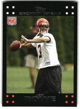 2007 Topps #298 Jeff Rowe RC Cincinnati Bengals
