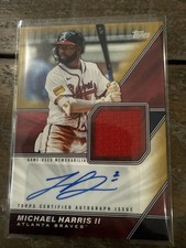 2026 Topps Series 1 - Major League Material Autographs Michael Harris II /50