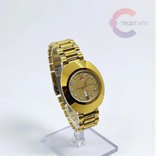 Rado Diastar 648.0413.3 Automatic 11PD Day Date Champagne Dial Men's Watch Japan