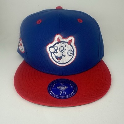 Reddy Kilowatt Fitted Hat Mens 7 1/4 Blue Red Ebbets Field Flannels EF0714