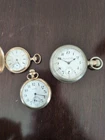 Central Time Pocket Watch Railroad Antique 21 Jewel, 2 Elgin
