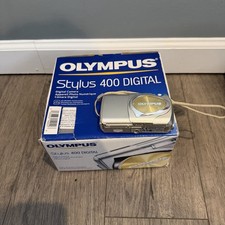 Olympus Stylus 400 4MP Digital Camera w/ 3x Optical Zoom With Accessories