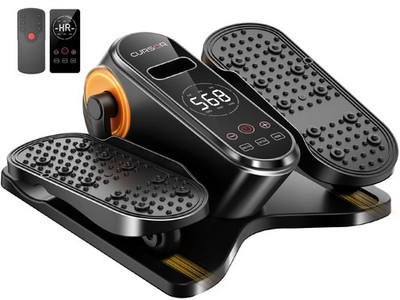 Under Desk Elliptical Machine, Electric Seated Pedal Exerciser, Quiet Leg Exe...