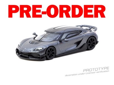 (Pre-order) Tarmac Works 1/64 Koenigsegg Gemera  Grey Diecast Model Car