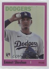 2024 Topps Archives 1970 Topps Pink Foilboard Emmet Sheehan #179 16wc