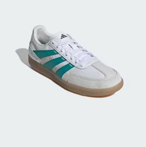 Adidas Predator Freestyle Fußballschuhe weiß/grün/grau Gr. M 9/9,5/10/10,5/11 - Bild 2 von 8