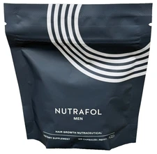 Nutrafol Men Hair Growth Nutraceutical Refill Bag - 120 Capsules