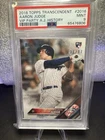 Aaron Judge 2018 Topps Transcendent VIP Party PSA 9 Rookie Card 2016 /87
