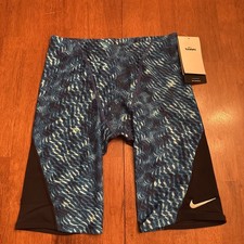 NIke HydraStrong Jammer Swim Suit Blue Game Royal Men's Size 30 NESSF028-001 NWT