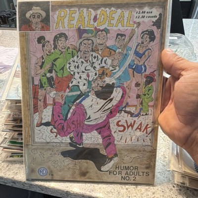 Real Deal Humor Comic Book #2 Single Issue Color Genre Humor Series Real Deal