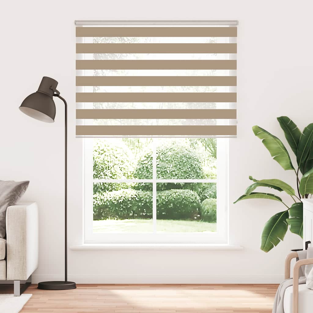 Tenda Zebra 155,9 cm Poliestere Moderno - Design Duo Roll Minimal