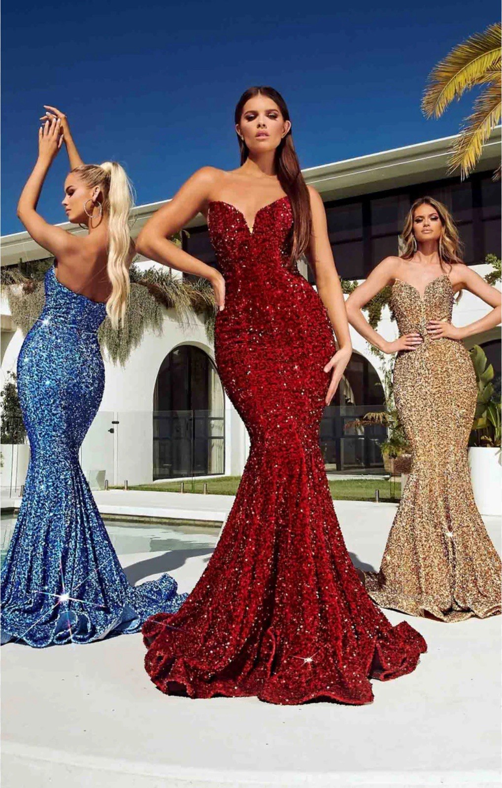 Enigmatic Elegance: Portia and Scarlett's PS23975 Mermaid Gown main image 0