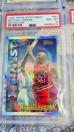 Michael Jordan [Refractor] #M1 card from 1995 Finest Mystery