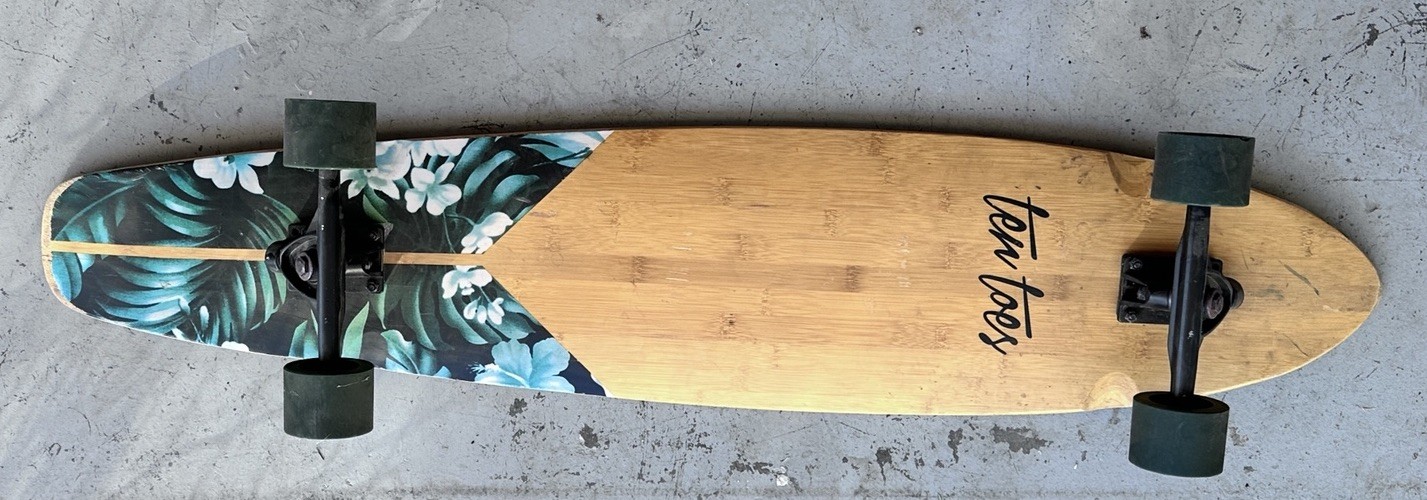 Ten Toes Longboard Skateboard 44&rdquo; Long Cruiser 
