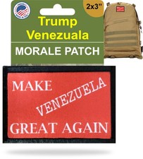 Trump Make Venezuela Great Again Morale Patch Made in the USA