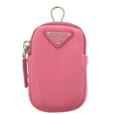 AUTHENTIC PRADA pink Leather Pouch