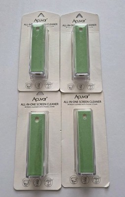 Lot of 4 - Acuvar All-In-One Screen Cleaner with Phone Stand - NEW!