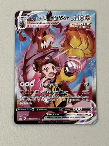 Single Strike Urshifu VMAX Ultra Rare Brilliant Stars TG19/TG30 NM