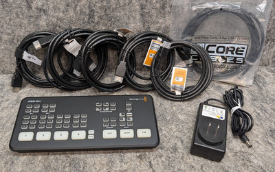 Blackmagic Design ATEM Mini Production Switch + Cables