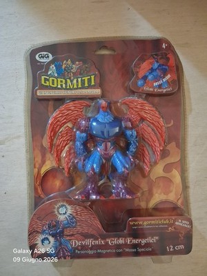 RARE Gormiti Devilfenix Energy Globes SEALED New Precious Games