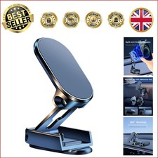 Double-layer Foldable Magnetic Phone Holder - 360° Car Mount for All Smartphones