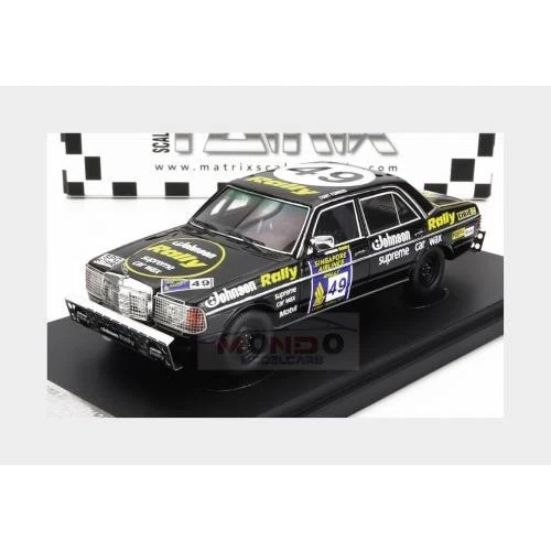 1:43 MATRIX Mercedes Benz E-Class 280E #49 Rally London Sidney 1977 MXR41302-022 - Immagine 2 di 2