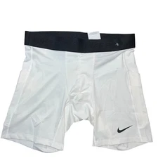 Nike Pro Dri-FIT Compression Shorts White Men's Large FB7958-100 NWT
