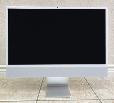Apple iMac 24'' M1 2021 Silver 16GB RAM 256GB SSD - Read DESC / Defective Screen